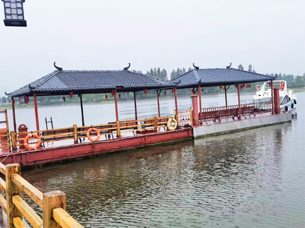 南陽古鎮鋁合金泵船案例